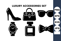 Luxury accessories with high heel shoe handbag sunglasses w Product Image 1