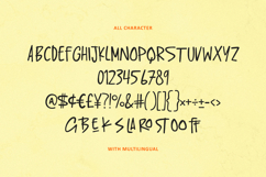 Glabak Lastro Authentic Handmade Font Product Image 5