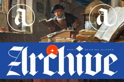 Glaciels - New Blackletter Font Product Image 7