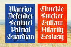 Glaciels - New Blackletter Font Product Image 8
