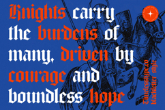 Glaciels - New Blackletter Font Product Image 9