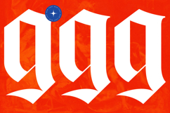 Glaciels - New Blackletter Font Product Image 12