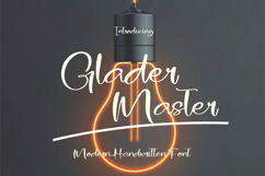 Glader Master - Modern Handwritten Font Product Image 1