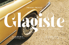 Glagiste - Modern Bold Serif Font Product Image 1