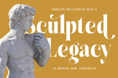 Glagiste - Modern Bold Serif Font Product Image 9