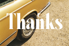 Glagiste - Modern Bold Serif Font Product Image 20