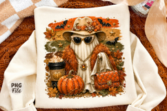 Glam Ghost Png, Bougie Halloween Ghost, Pumpkin Coffee Fall Product Image 1