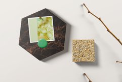 Seamless Alcohol Ink Digital Paper, Turquoise Digital Ink Product Image 5