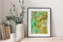 Seamless Alcohol Ink Digital Paper, Turquoise Digital Ink Product Image 9