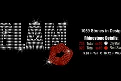 GLAM Rhinestone SVG Template Product Image 2