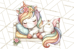 Fashion Glam Unicorn Clip Art for Printables, Unicorn Png Product Image 5