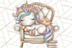 Fashion Glam Unicorn Clip Art for Printables, Unicorn Png Product Image 4