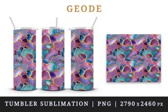 Glamourous geode 3D crystal with vibrant colors glamour and shimmering effects seamless pattern design wraps sublimation bundle for 20 oz tumbler