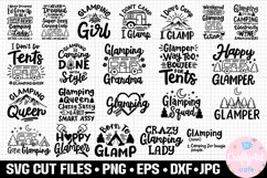 Glamping SVG PNG Cricut Bundle Cut Files Product Image 1