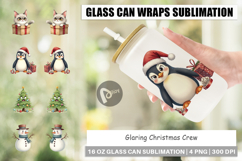 Glass Can Glaring Christmas Crew Product Image 1