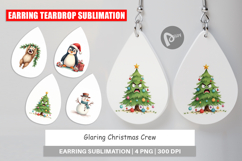 Earring Glaring Christmas Crew Product Image 1