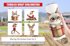 Tumbler Glaring Christmas Crew Product Image 1