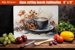 Christmas Glass Cutting Boards Kitchen Product Image 1