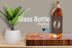 Glass Bottle | PSD Mockup Product Image 2