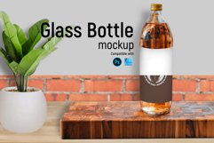 Glass Bottle | PSD Mockup Product Image 3