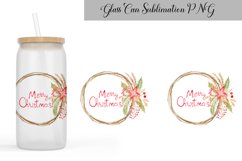 Merry Christmas Can Glass | Libbey Glass Can Product Image 1