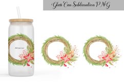 Libbey Christmas Glass Can | Sublimation Design Bundle Product Image 3