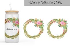 Libbey Christmas Glass Can | Sublimation Design Bundle Product Image 6
