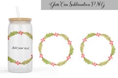 Libbey Christmas Glass Can | Sublimation Design Bundle Product Image 2