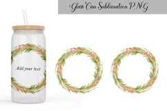 Libbey Christmas Glass Can | Sublimation Design Bundle Product Image 4
