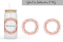 Libbey Christmas Glass Can | Sublimation Design Bundle Product Image 5
