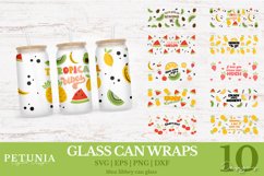 GLASS CAN WRAPS DESIGNS BEING USED AS 160Z LIBBEY CAN GLASS PRINT