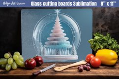Christmas Glass Cutting Boards Kitchen Product Image 1
