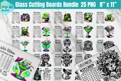 Halloween Glass Cutting Boards Kitchen Product Image 1