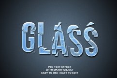 broken glass , sliced, crash and spray editable text effect Product Image 4