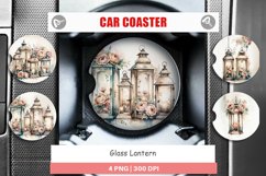 Car Coaster Glass Lantern Product Image 1