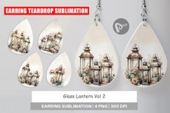 Earring Glass Lantern Product Image 1