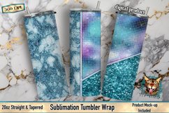 Glass Sublimation, Marble Sublimation, Tumbler Design Bundle