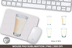 Mouse Pad Glass of Milk Product Image 1