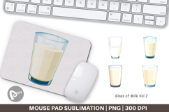 Mouse Pad Glass of Milk Product Image 1