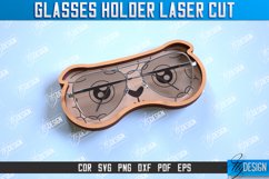 Glasses Holder Laser Cut | Eyeglass Stand | Sheep Face | CNC Product Image 1