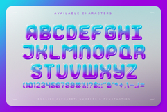 Glassy Drop - Color Bitmap Font Product Image 3