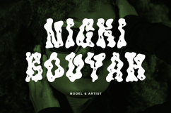 Glayouzz Experimental Display Font Product Image 5