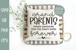 Grandparents Create Memories | Grandkids SVG | Grandma SVG Product Image 1
