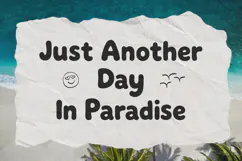Gleipsh Hostrin Handmade Summer Display Font Product Image 3