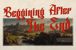 Glendork | Blackletter Typeface Product Image 3