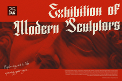 Glendork | Blackletter Typeface Product Image 5