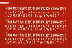 Glendork | Blackletter Typeface Product Image 10