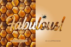 Seamless Digital Paper | Glistening Honeycomb Backgrounds Product Image 3