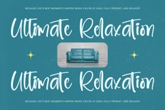 Glistening Rhythm - Bold Handwritten Font Product Image 2