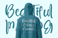 Glistening Rhythm - Bold Handwritten Font Product Image 4